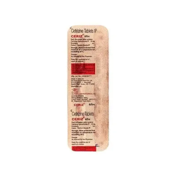 Ceriz 10mg Tablet product image