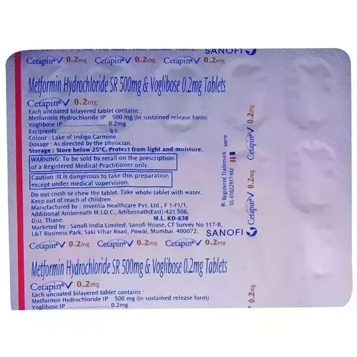 Cetapin V 0.2 Tablet product image