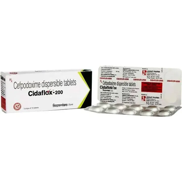 Cidaflox 200mg Tablet Dt product image