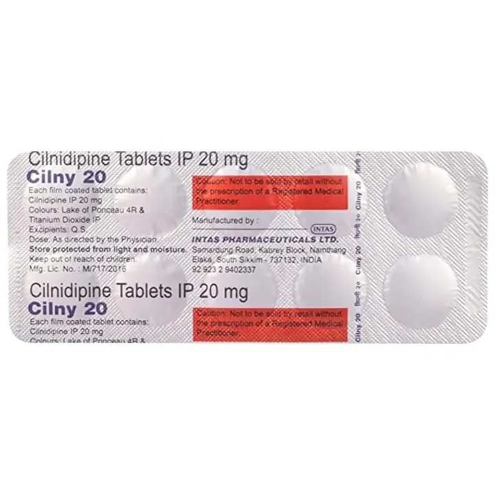 Cilny 20 Tablet product image