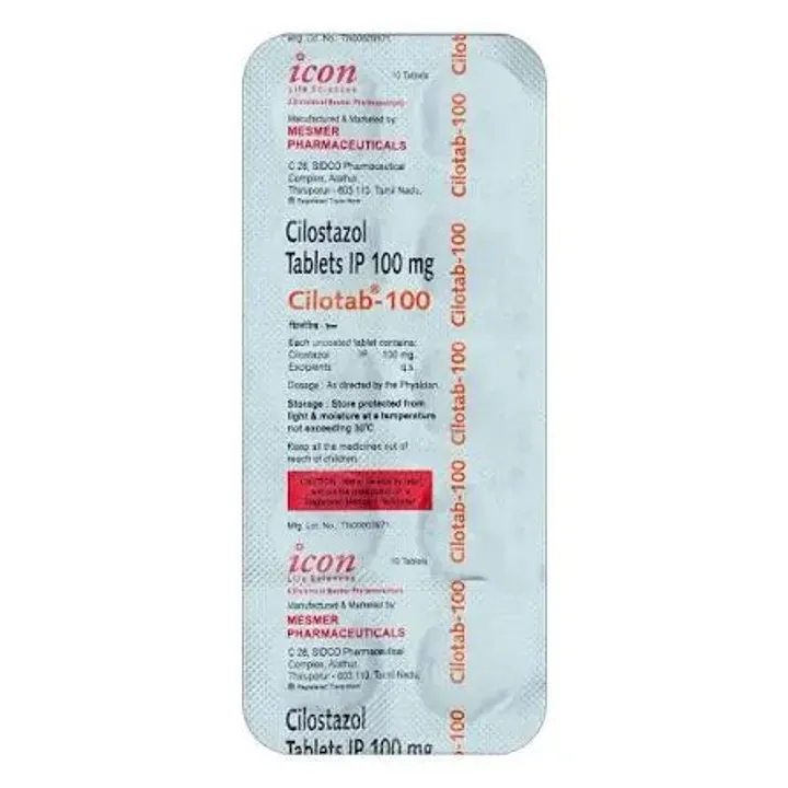 Cilotab 100mg Tablet product image