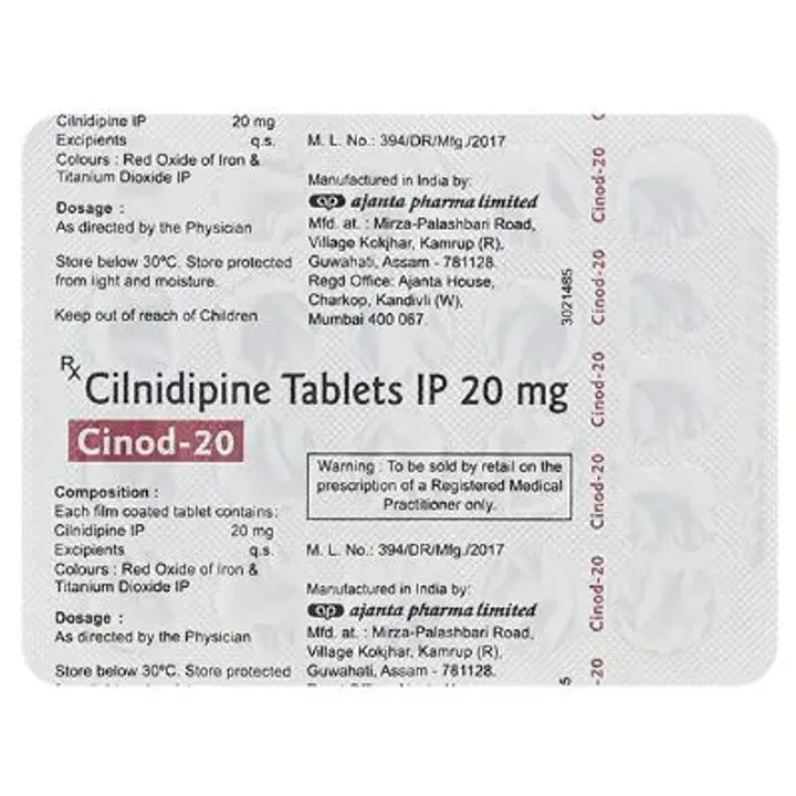 Cinod 20 Tablet product image