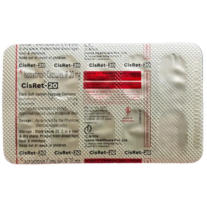 Cisret 20 Capsule product image