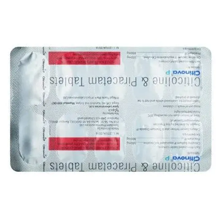 Citinova P 500mg/800mg Tablet product image