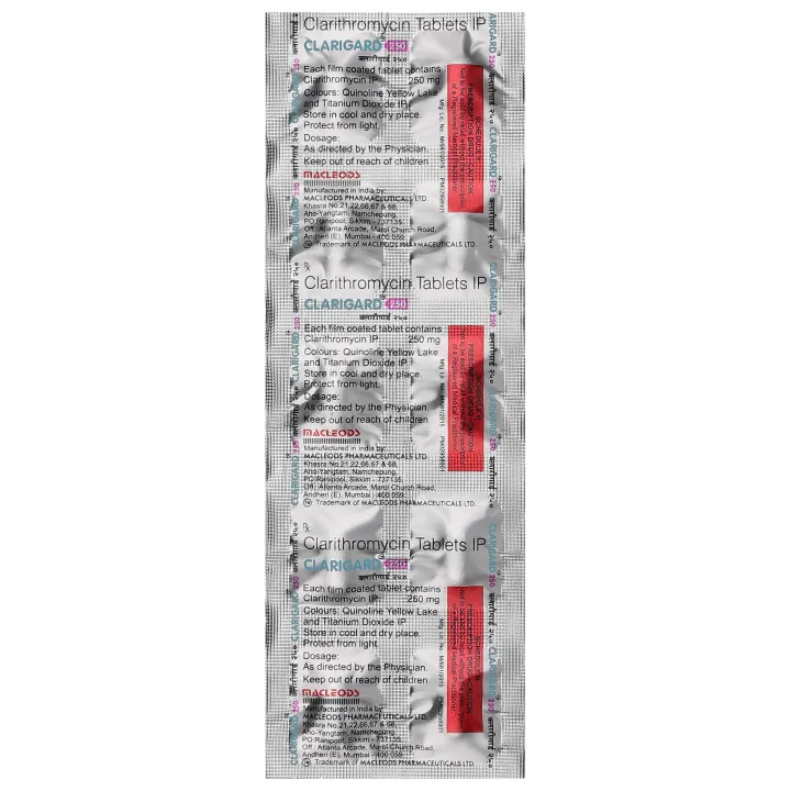 Clarigard 250 Tablet product image