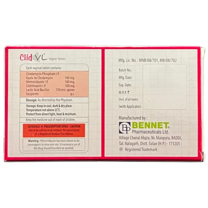 Clid Vl Tablets product image