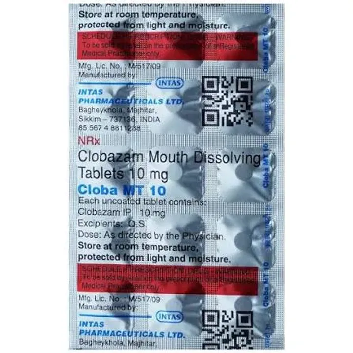 Cloba Mt 10mg Tablet product image