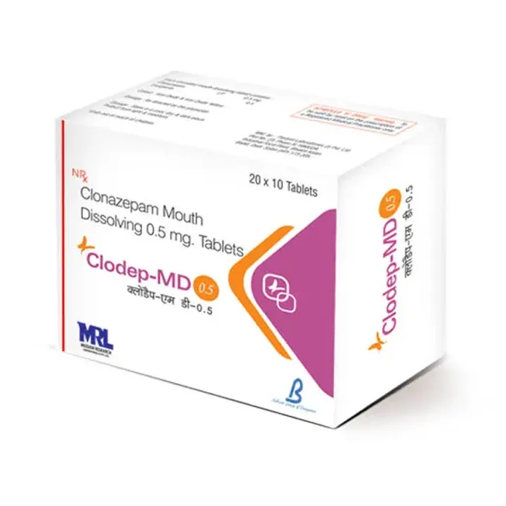 Clodep 0.5mg Tablet Md product image