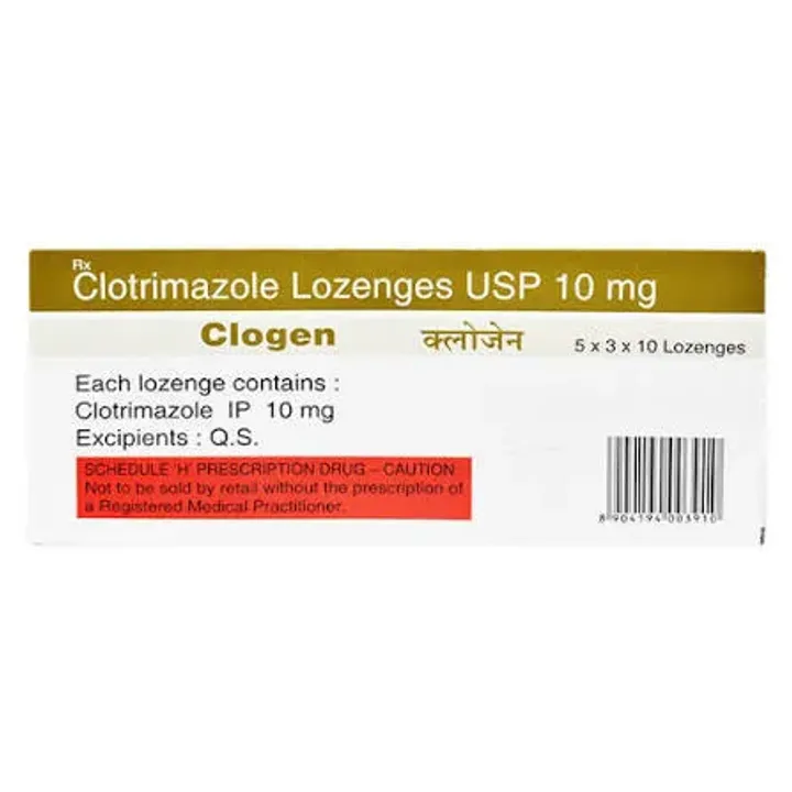 Clogen 10mg Lozenges product image