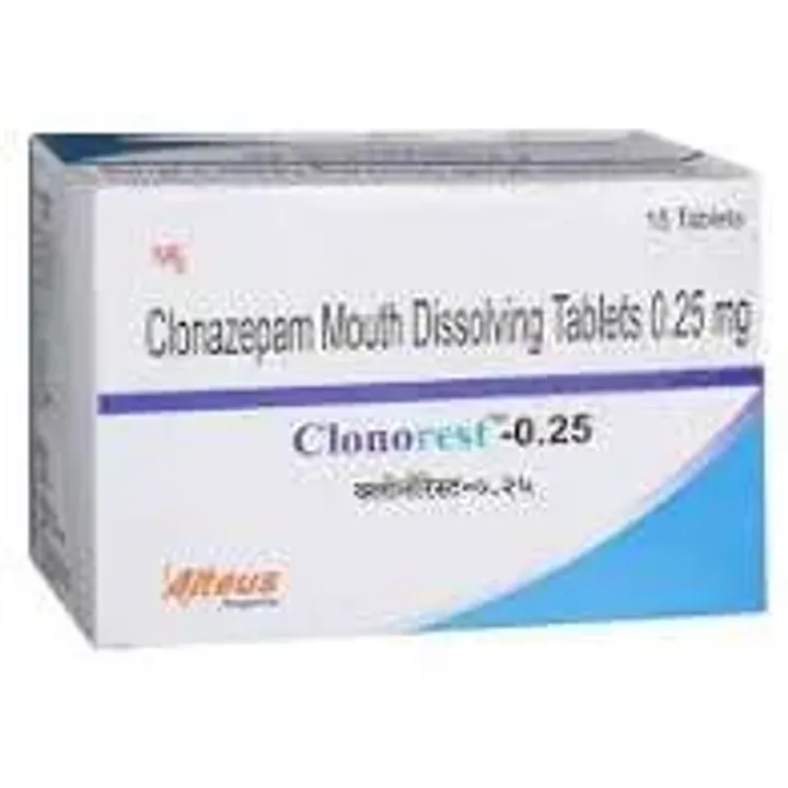 Clonorest 0.25mg Tablet product image