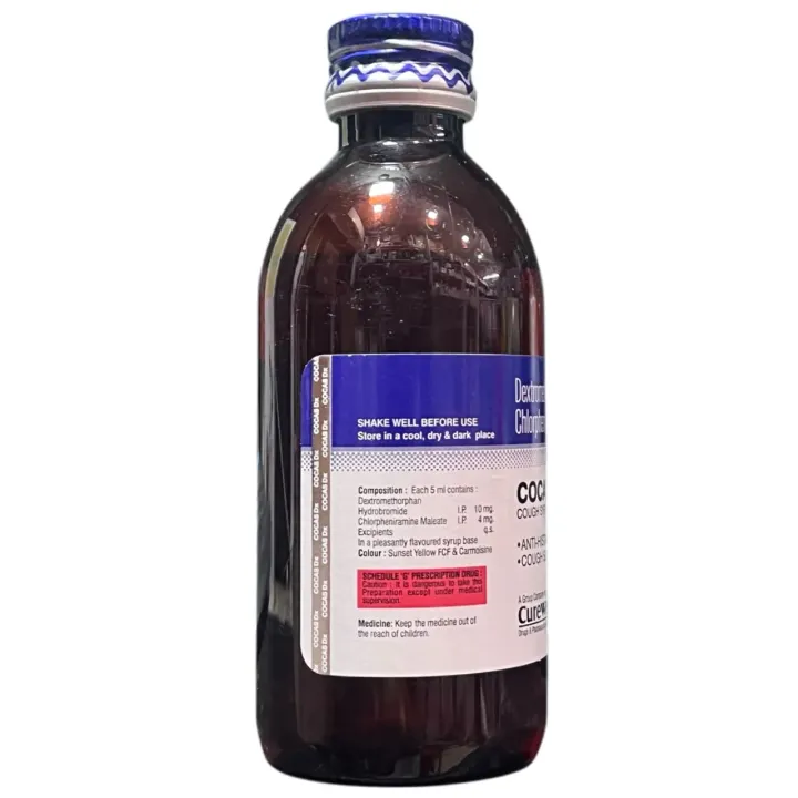Cocas Dx Cough Syrup 100ml product image