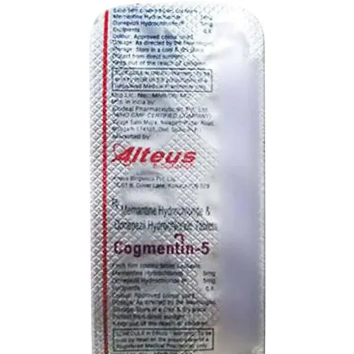 Cogmentin 5mg/5mg Tablet product image