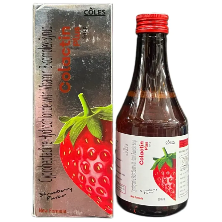 Colactin Plus Strawberry Syrup 200ml product image