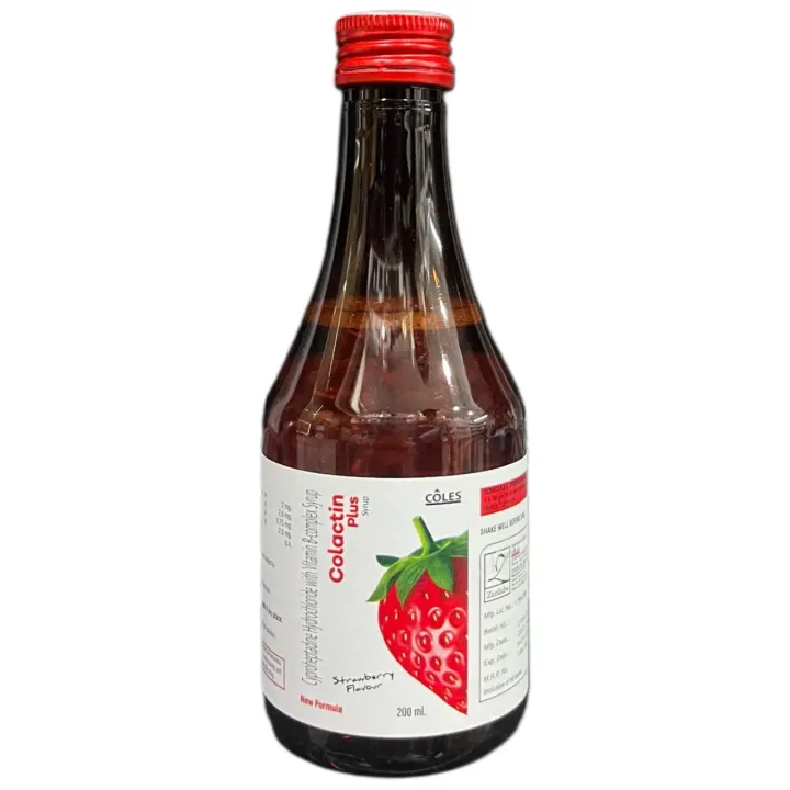 Colactin Plus Strawberry Syrup 200ml product image