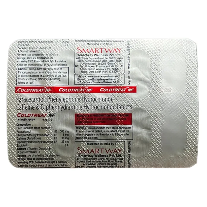Coldtreat Nf 10 Tablet product image