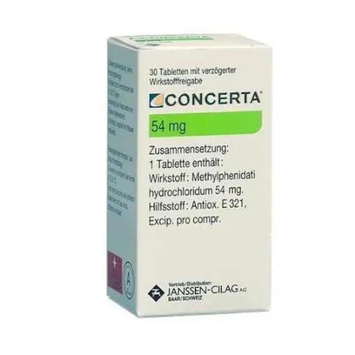 Concerta 54mg Tablet product image