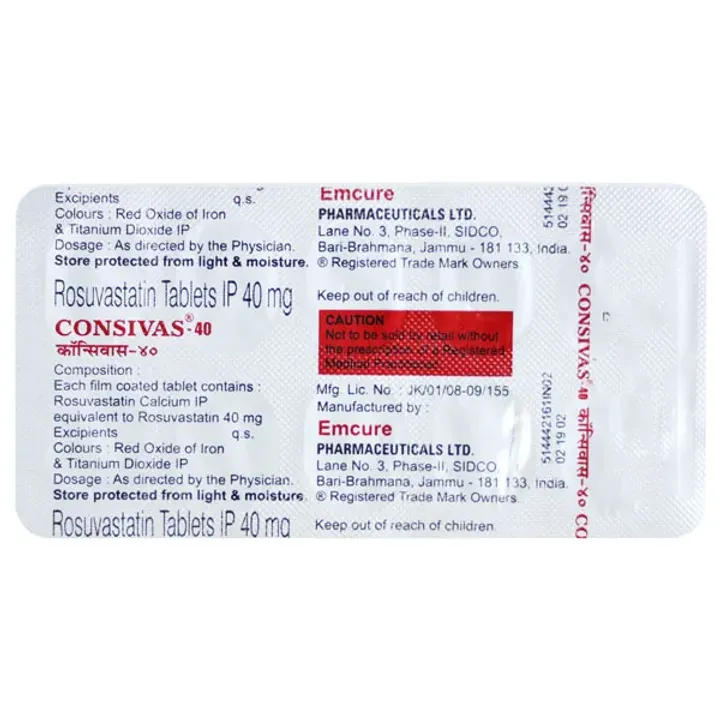 Consivas 40 Tablet product image