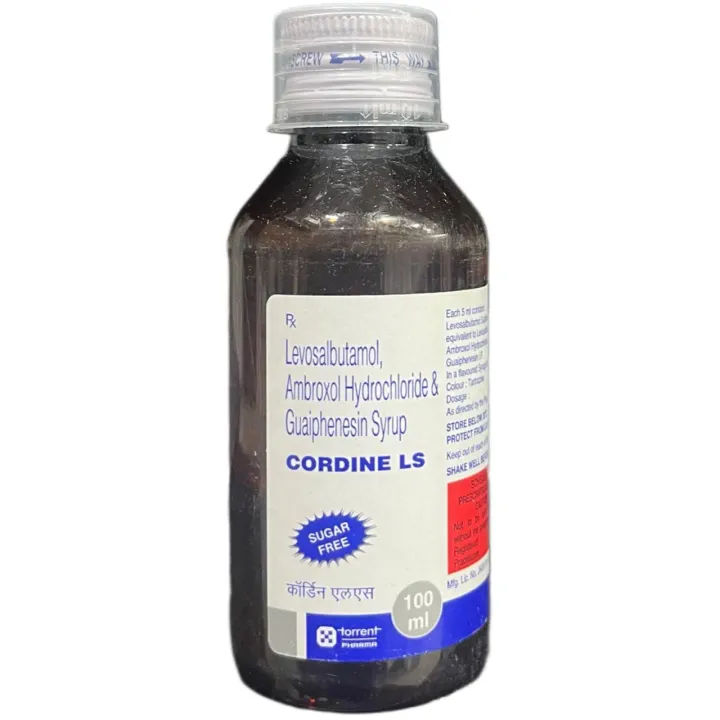 Cordine Ls Syrup 100ml product image