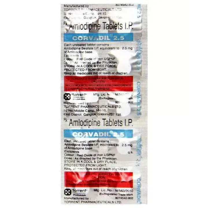 Corvadil 2.5 Tablet product image