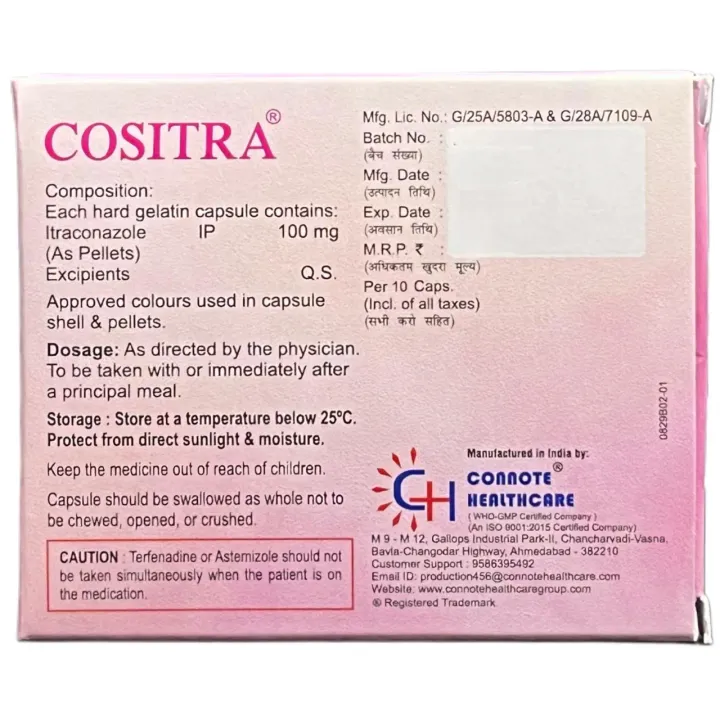 Cositra 100 Capsule product image
