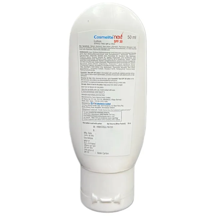 Cosmelite Next Spf 30 Lotion product image