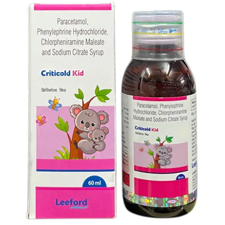 Criticold Kid Syrup 60ml product image