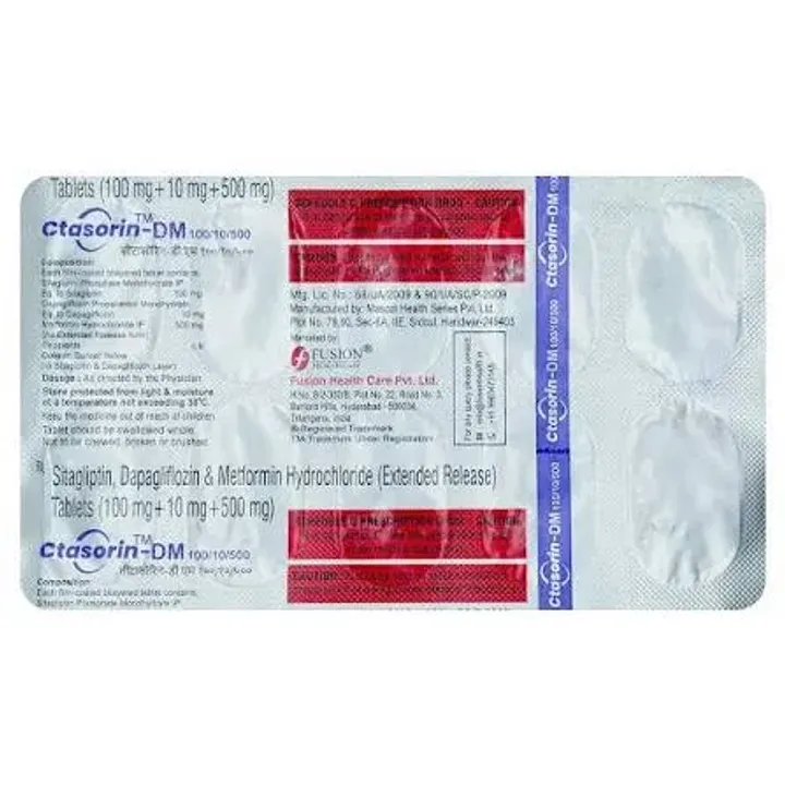 Ctasorin-dm 10mg/500mg/100mg Tablet product image