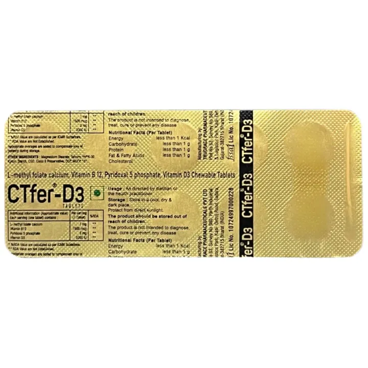 Ctfer D3 Tablet product image