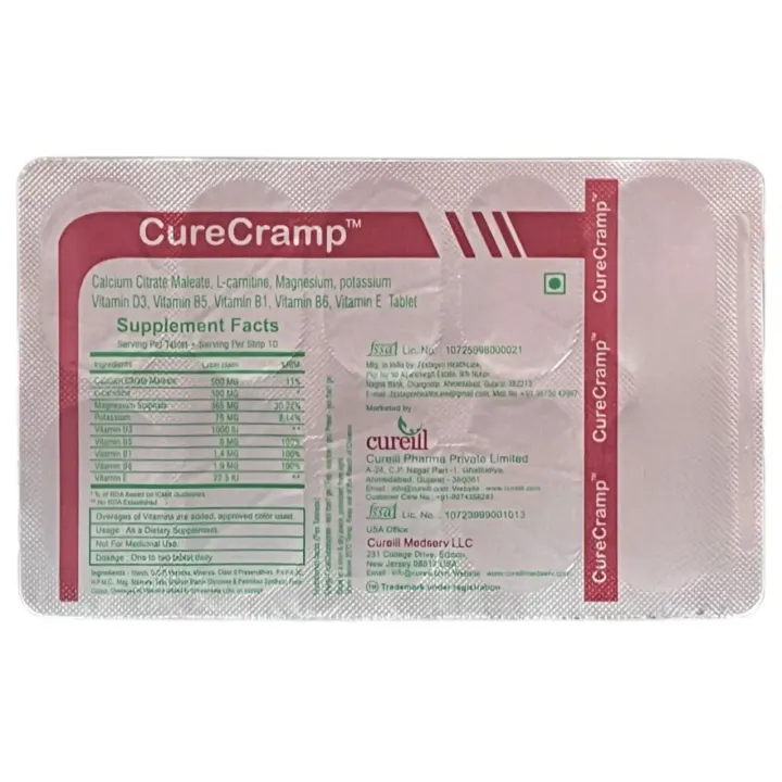 Cure Cramp Tablet product image
