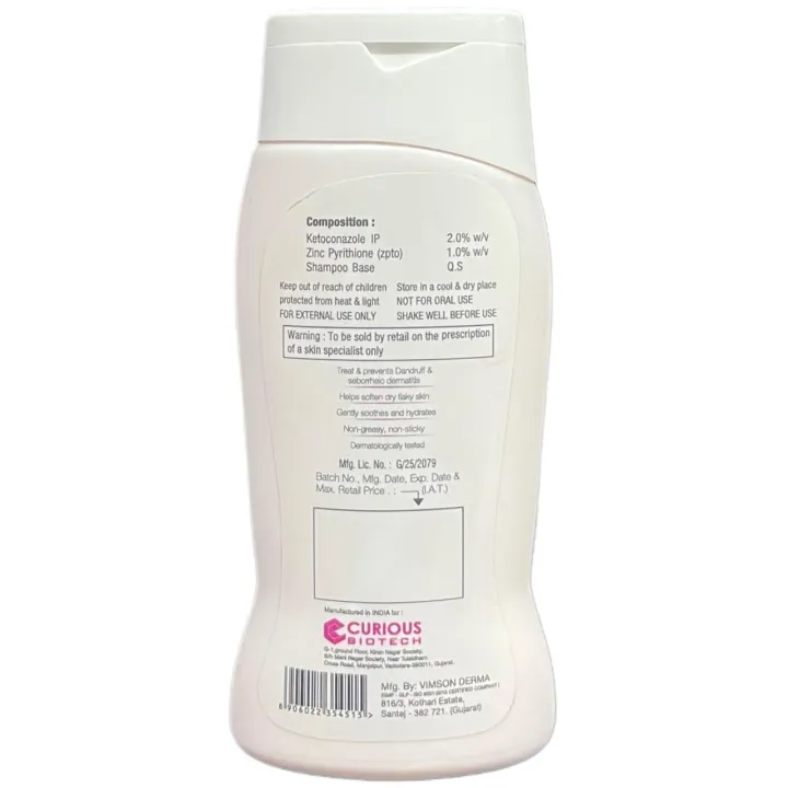 Curiket Shampoo 100ml product image