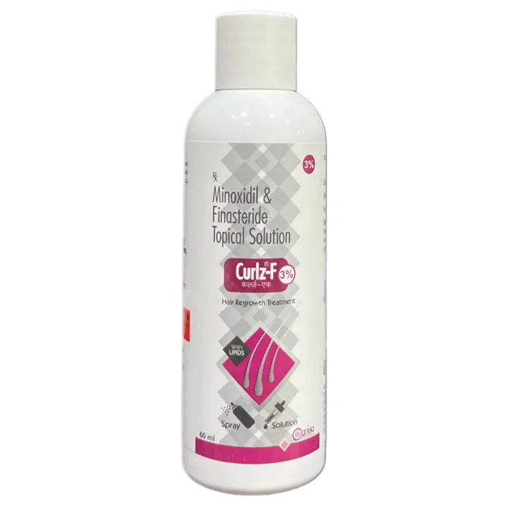 Curlz F 3% Solution 60ml product image