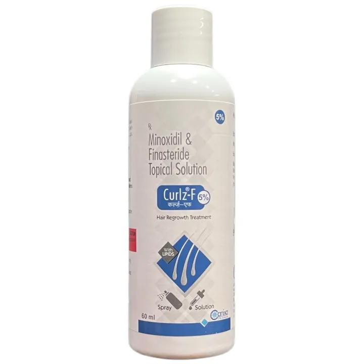 Curlz F 5% Solution 60ml product image