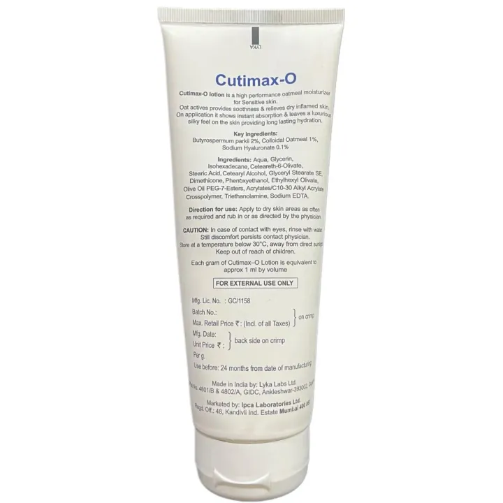 Cutimax O Lotion 200gm product image