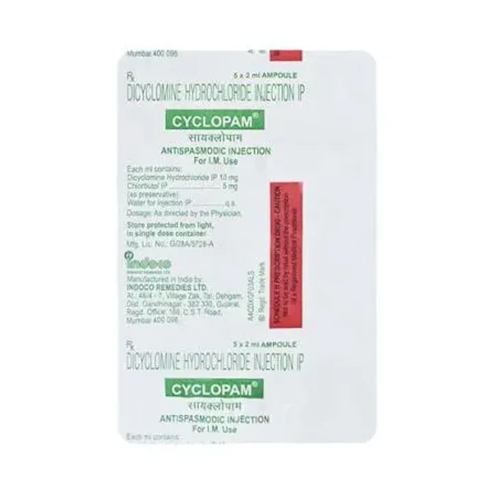 Cyclopam 10mg Injection product image