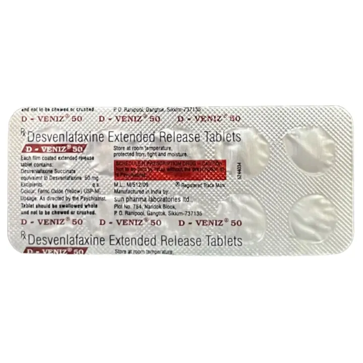D Veniz 50 Tablet product image