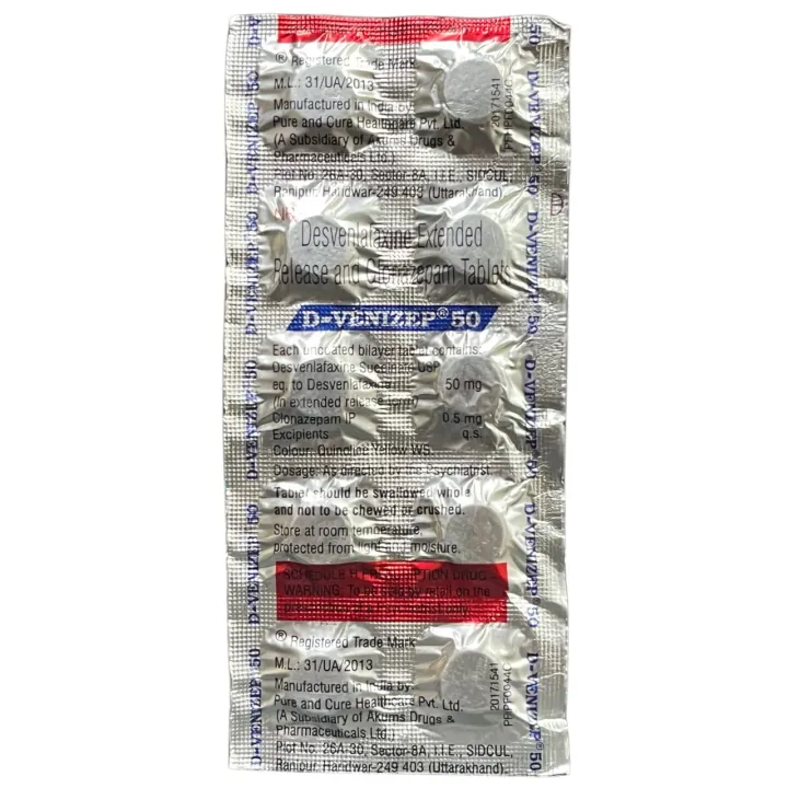 D Venizep 50 Tablet product image