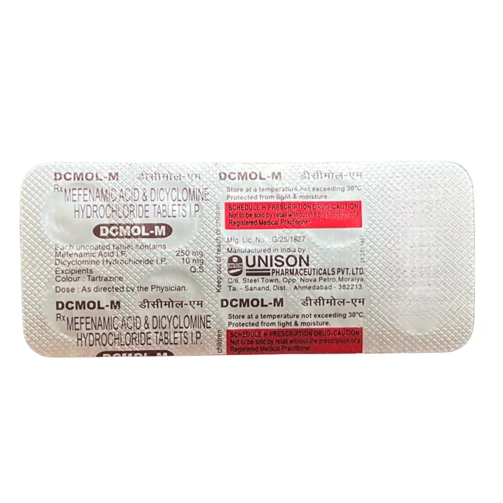 Dcmol M Tablet product image