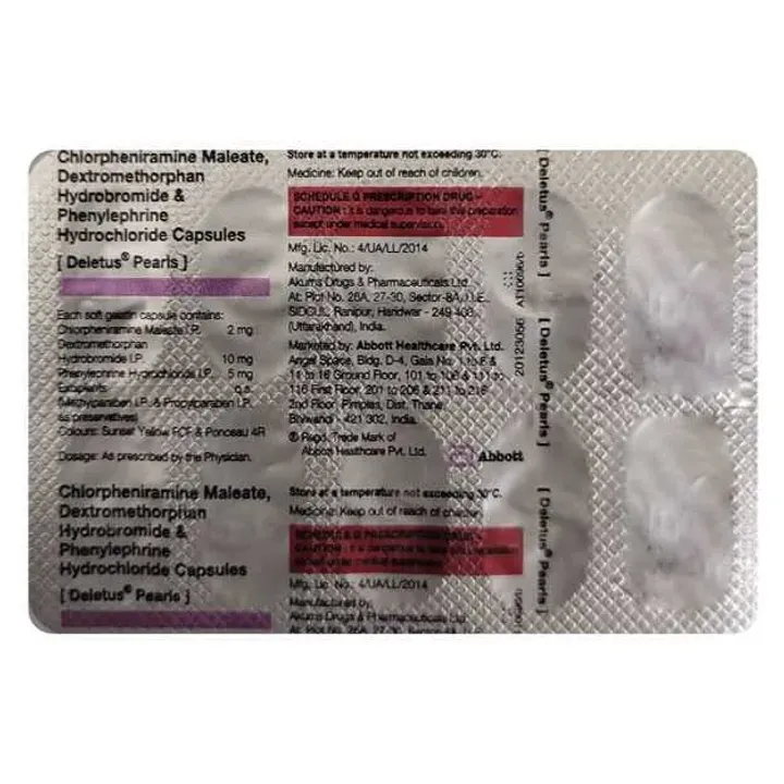 Deletus Pearls Capsule product image