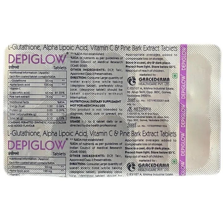Depiglow Tablet product image