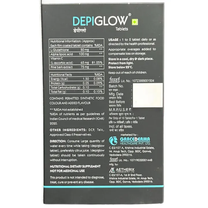 Depiglow Tablet product image