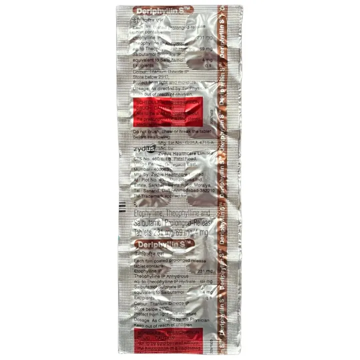 Deriphyllin S Tablet product image