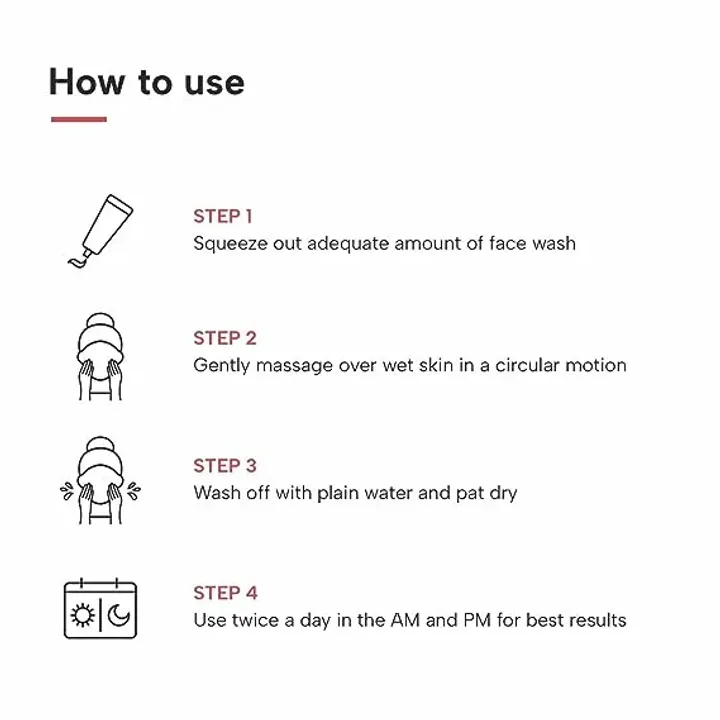 Dermatouch Bright & Even Skin Tone Face Wash product image