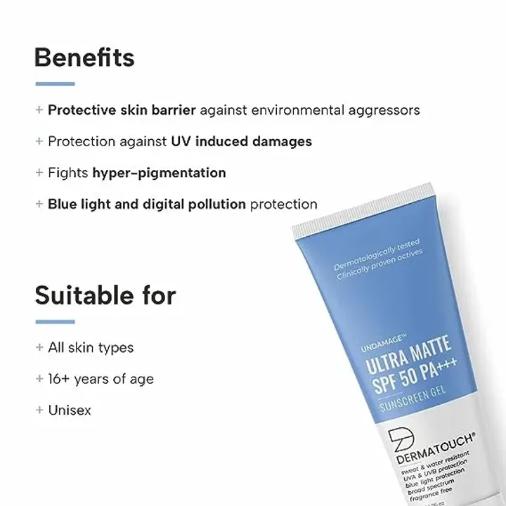 Dermatouch Ultra Matt Spf50+++ Tinted Sunscreen... product image