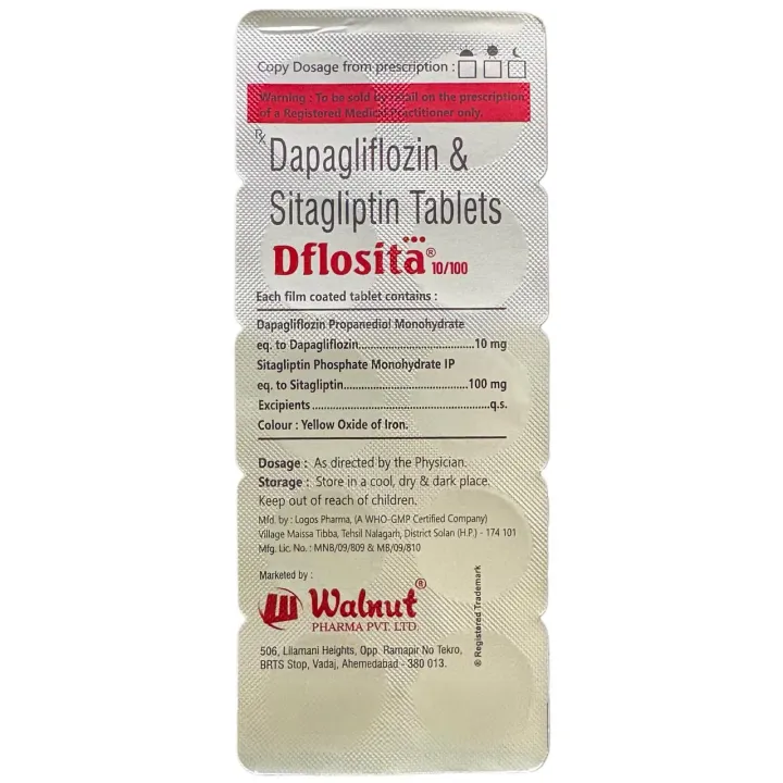 Dflosita 10/100 Tablet product image