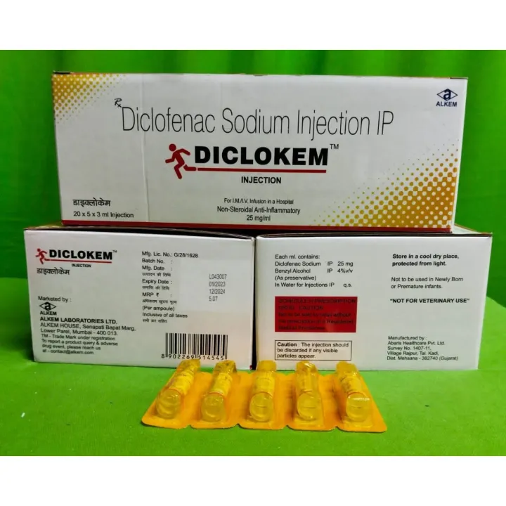 Diclokem Injection 3 Ml product image