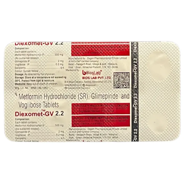 Diexomet Gv 2.2 Tablet product image