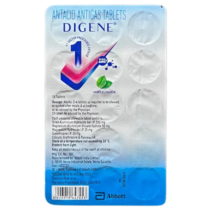 Digene Mint Tablets product image