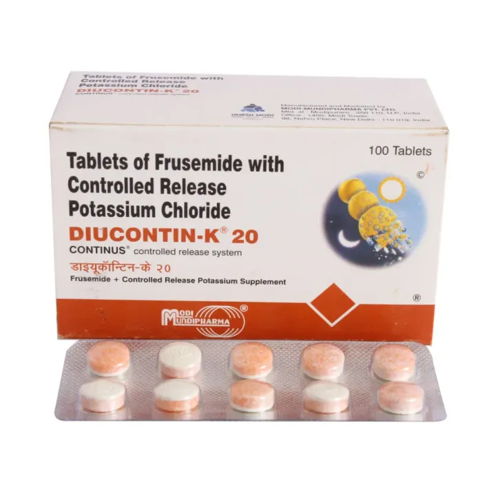 Diucontin K 20 Tablet product image