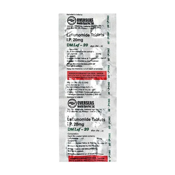 Dm Lef 20 Tablet product image