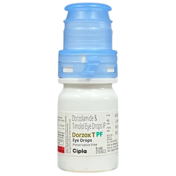 Dorzox T Pf Eye Drops 5ml product image